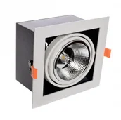 Lampy pozostałe - MILAGRO MILAGRO ML4739 PLAZA 1xAR111 GU10 12W METAL - miniaturka - grafika 1