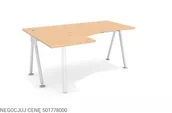 Biurka - WUTEH S.A. Biurko biurowe Geos GE-13 (160x120x73,5cm) 1278 - miniaturka - grafika 1