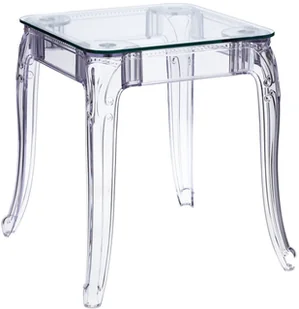 D2.Design DESIGN Stół Ghost 62x62cm transparentny - Stoły - miniaturka - grafika 7