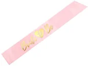 Wieczór panieński i kawalerski - PartyDeco Szarfa "Bride to be", różowo jasna, SWP4-081J - miniaturka - grafika 1