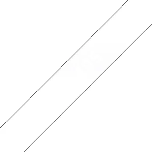 Brother TC195 Taśma Laminowana - biały nadruk na przezroczystym tle,9mm - Etykiety do drukarek - miniaturka - grafika 2