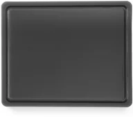 Deski do krojenia - Hendi Deska do krojenia HACCP uniwersalna GN 1/2 czarna 826171 - miniaturka - grafika 1