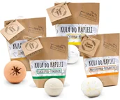 Kosmetyki do kąpieli - Zestaw Kule Do Kąpieli Musująca Kula Naturalne - miniaturka - grafika 1