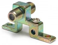 Złącza, przejściówki, adaptery - ABCVISION Przejście gniazdo F do montażu na ścianie F-G/F-G/MONT - miniaturka - grafika 1