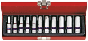 KING TONY Zestaw nasadek 1/4 cala, 11 szt 2511MR - Klucze i nasadki - miniaturka - grafika 5