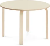 Stoły i stoliki do biura - AJ Produkty Stół ELTON,  900x590 mm, brzoza laminat, brzoza - miniaturka - grafika 1