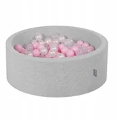 Wyposażenie pokoiku dziecięcego - Prezent Chrzciny Roczek Suchy Basen Piłkami 200szt - miniaturka - grafika 1