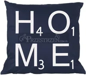 Poduszki dekoracyjne - French home PODUSZKA OZDOBNA FRENCH HOME - HOME BLUE - miniaturka - grafika 1
