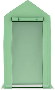 vidaXL Szklarnia ogrodowa, stalowa konstrukcja, 0,5 m, 1x0,5x1,9 m - Szklarnie ogrodowe - miniaturka - grafika 5