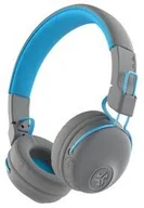 Słuchawki - JLAB Studio Wireless On Ear Szaro-Niebieskie (IEUHBASTUDIORGRYBL) - miniaturka - grafika 1