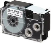 Papier do drukarek - Casio Taśma zamiennik R11WE 18mm x 2,5m termokurczliwa, czarny druk / biały podkład - miniaturka - grafika 1