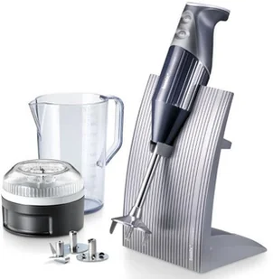 Unbekannt Bamix Swiss Line mikser kuchenny, stal nierdzewna, 12 x 6 x 35 cm, niebieski (nachtblau) MX100912 - Blendery ręczne - miniaturka - grafika 2