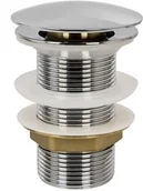 Korki do umywalek - Corsan korek umywalkowy klik-klak bez przelewu chrom MUKKCHROM - miniaturka - grafika 1