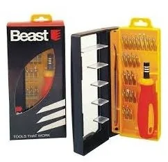 Besttool ŚRUBOKRĘT WKRĘTAK PRECYZYJNY 22 ELEMENTY 714422 - Śrubokręty - miniaturka - grafika 2