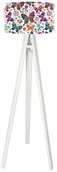 Lampy stojące - Macodesign Lampa podłogowa Kolorowe motyki tripod-foto-249p-w, 60 W - miniaturka - grafika 1