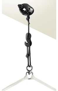 Siesta La Zestaw mocujący do leżaka hamakowego LA Casa Mount Black, czarny - Stoły ogrodowe - miniaturka - grafika 6