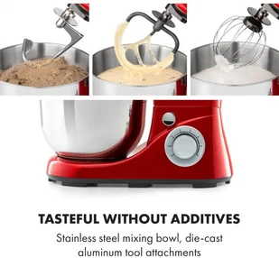 Klarstein Bella Pico 2G (TK2-BellaPicoRed2G) - Roboty kuchenne - miniaturka - grafika 4