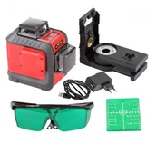 Poziomice, łaty, miary - Proline Poziomnica laser. 2 prom, 360st wią. zielona, 20m,ce 15179 - miniaturka - grafika 1