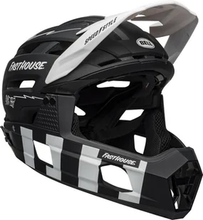Bell Super Air R MIPS Kask, matte black/white fasthouse M | 55-59cm 2021 Kaski MTB 210218-023 - Kaski rowerowe - miniaturka - grafika 2