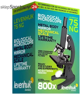 Levenhuk MIKROSKOP MONOKULAROWY 7S NG LEBENHUK 71917 - Mikroskopy i lupy - miniaturka - grafika 2