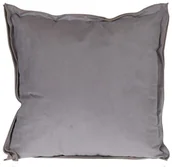 Poduszki dekoracyjne - Poduszka, srebrna, 46x46 cm - miniaturka - grafika 1