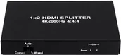 Kable - FeinTech feintech vsp01 HDMI Splitter czarny VSP01201 - miniaturka - grafika 1