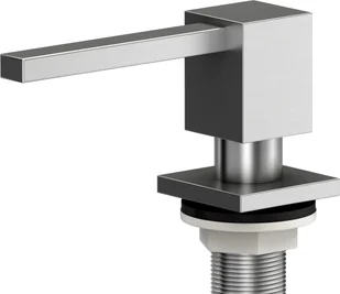 Quadron Dozownik płynu stal szlachetna 350ml EMMA Quadron MFT002-BS - Mydelniczki i dozowniki mydła - miniaturka - grafika 3