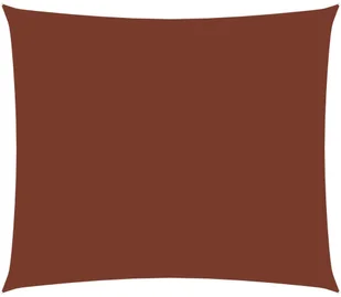 vidaXL Prostokątny żagiel ogrodowy, tkanina Oxford, 3x4,5 m, terakota 135376 - Parasole ogrodowe - miniaturka - grafika 2