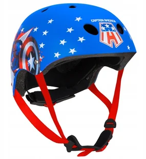 Modi Rowerowy Dziecięcy Na Rower Kapitan Ameryka - Kaski rowerowe - miniaturka - grafika 3