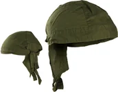 Apaszki i szaliki damskie - Chusta Bandana Bandanka Bandama Zielona Oliv - miniaturka - grafika 1