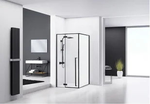 Rea Fargo Czarny Mat 90x90 Prawa K6318 - Kabiny prysznicowe - miniaturka - grafika 4