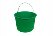 Inne akcesoria do nawadniania - Wiadro Plastikowe Zielone 12 Litrów - miniaturka - grafika 1
