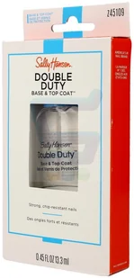 Sally Hansen Double Duty Base & Top Coat, 2er Pack (2 X 13 ML) 30080453000 - Olejki i oliwki do paznokci - miniaturka - grafika 2