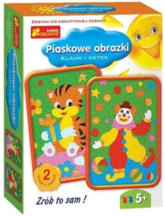 Ranok Klaun i kotek JIRANZ0UE030412 - Zabawki kreatywne - miniaturka - grafika 2