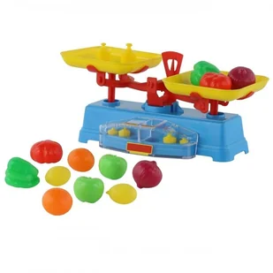 Polesie Poland Waga + Zestaw zakupowy 12 elementów - Zabawki AGD - miniaturka - grafika 4