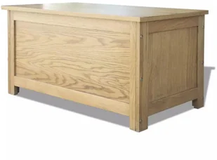 vidaXL Skrzynia do przechowywania 90x45x45 cm dąb - Inne meble do salonu - miniaturka - grafika 5