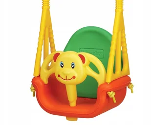 Eduplay Huśtawka kubełkowa EDUPLAY Miś 3w1 424 - Place zabaw - miniaturka - grafika 2
