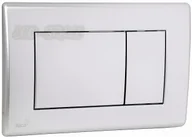 Przyciski spłukujące - Alcaplast Przycisk spłuczki chrom mat M272 Delfin - miniaturka - grafika 1