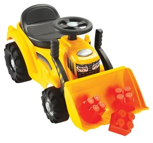 Ecoiffier Abrick Jeździk Spychacz - Jeździki dla dzieci - miniaturka - grafika 3