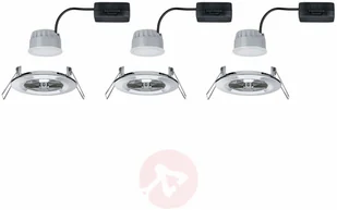 Paulmann 3 szt.spot Nova Coin okrągły, chrom - Oprawy, klosze i abażury - miniaturka - grafika 3