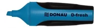 Zakreślacze - Donau Zakreślacz fluorescencyjny D-Fresh, 2-5mm(linia), niebieski - miniaturka - grafika 1