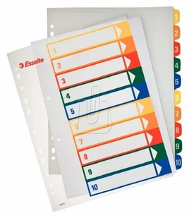 Esselte Przekładka A4 1/10 MAXI z możliwością nadruku 100213 - Segregatory - miniaturka - grafika 2