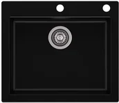 Zlewozmywaki - AXIS Zlewozmywak granitowy MOJITO 60 czarny mojito60cz - miniaturka - grafika 1
