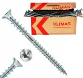 Wkręty - Wkręty Dystansowe 6x160 Do Poziomowania Łat 100szt - miniaturka - grafika 1