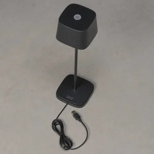 Konstsmide Lampa stołowa LED Capri zewnętrzna, czarna - Lampy ogrodowe - miniaturka - grafika 5