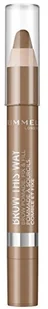 Rimmel BROW THIS WAY - BROW POMADE - Pomada do brwi w kredce - 002 RIMDWKR-WKR-01 - Pomada do włosów - miniaturka - grafika 2