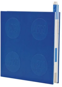 LEGO Kwadratowy Notatnik Z Długopisem Niebieski) - Zeszyty szkolne - miniaturka - grafika 2