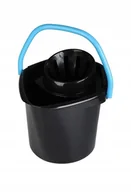 Inne artykuły do sprzątania - Wiadro Eco Bryza + Wyciskacz Wiaderko 10L Czarne J - miniaturka - grafika 1