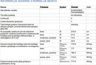 Płyta elektryczna do zabudowy Electrolux EIV83443BW - Płyty elektryczne do zabudowy Płyta elektryczna do zabudowy Electrolux EIV83443BW - Płyty elektryczne do zabudowy - miniaturka - grafika 9