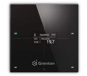 Systemy inteligentnych domów - Grenton Grenton SMART PANEL 4B OLED TF-Bus czarny - miniaturka - grafika 1